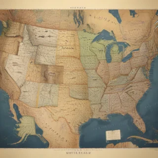 map of united states of america