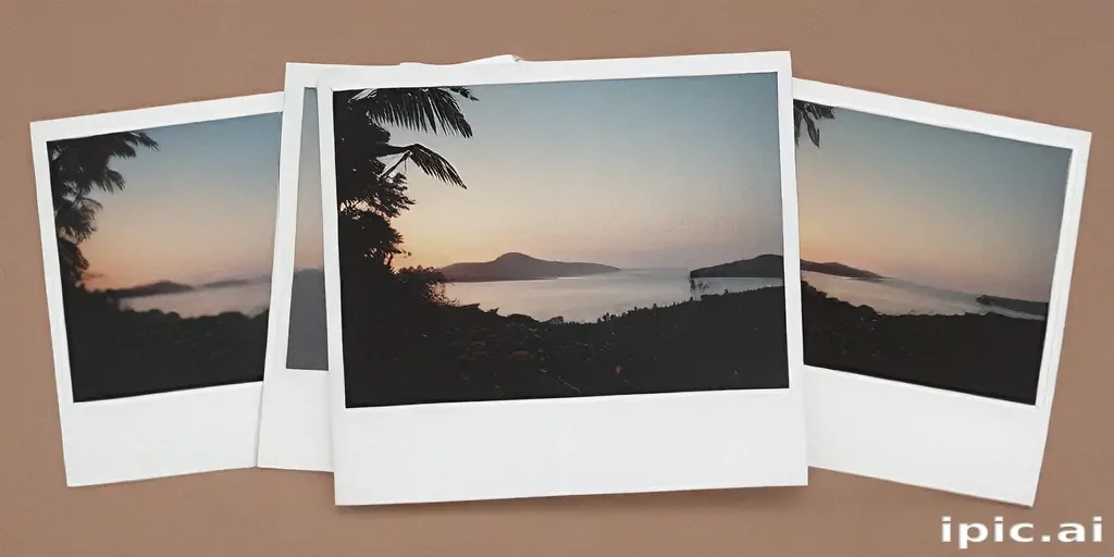 aesthetic polaroid frame