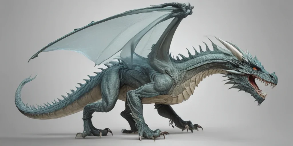 transparent dragon