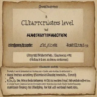 characteristics/energy level