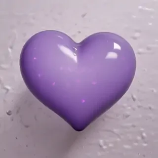 aesthetic purple heart