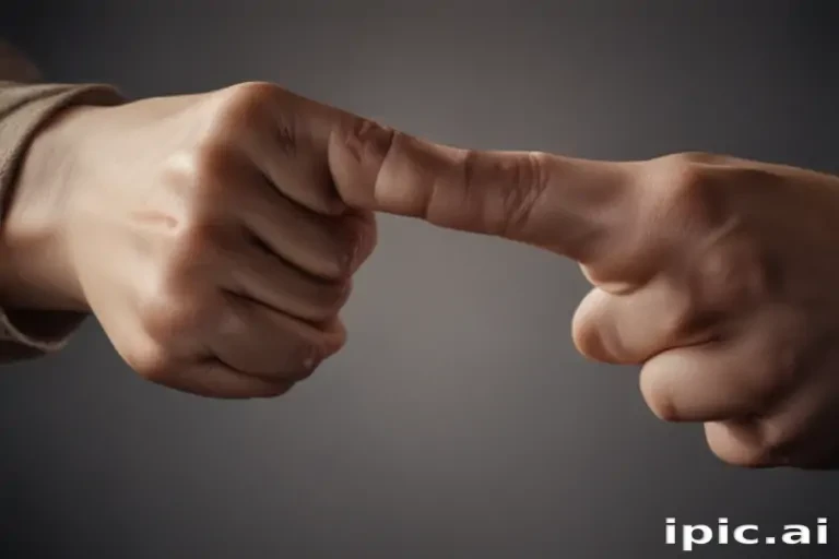 finger pointing at you