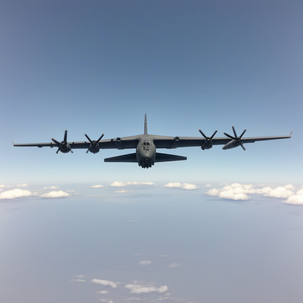 one of eight in a b-52