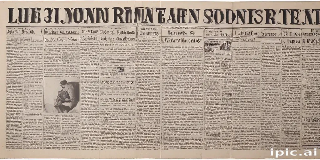 ripped newspaper png