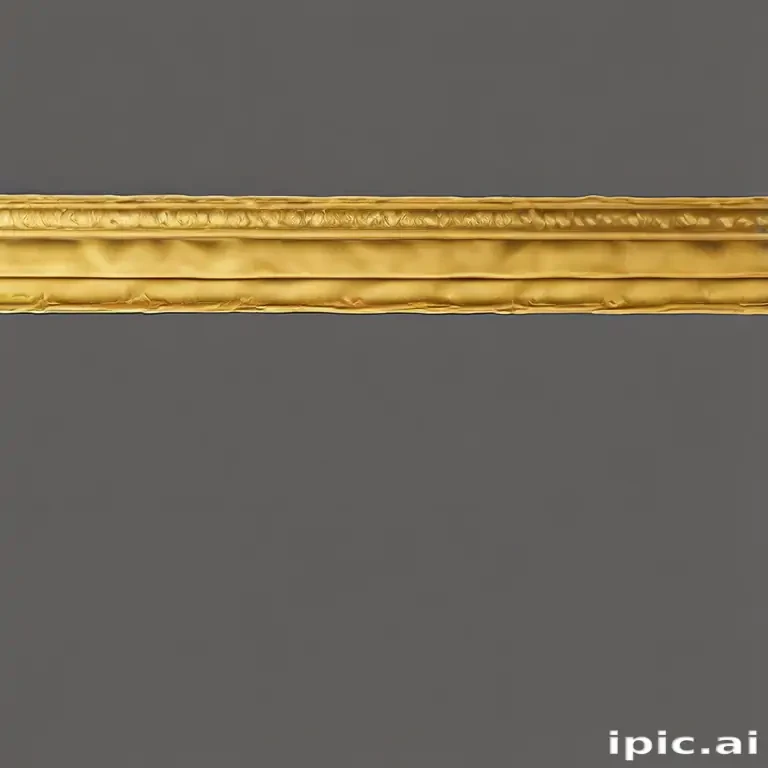gold line png