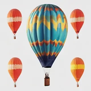 hot air balloon png