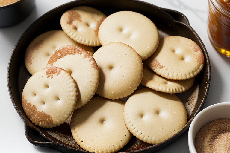 club crackers with bacon and brown sugar