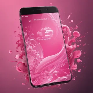 pink phone wallpaper