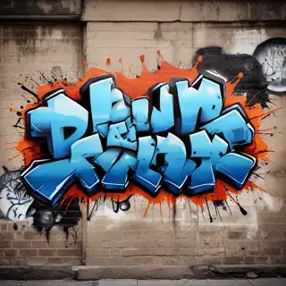 graffiti art background