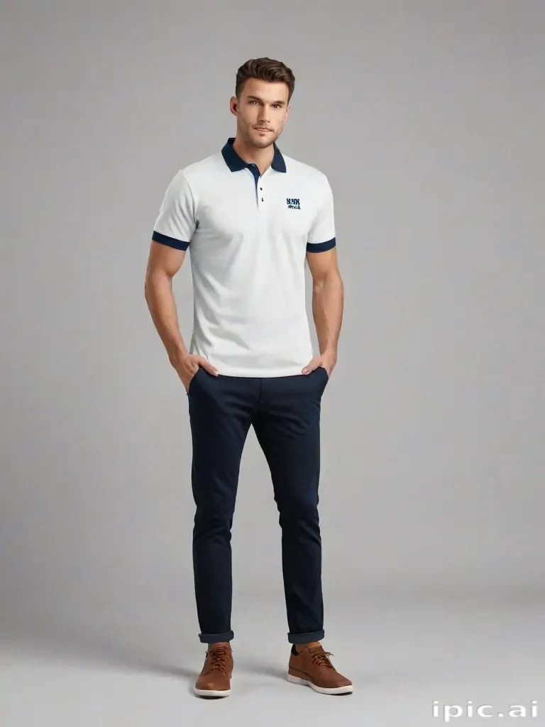 polo shirt mockup