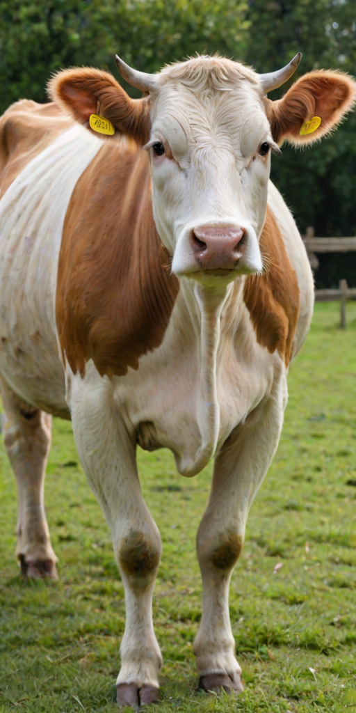 transparent cow