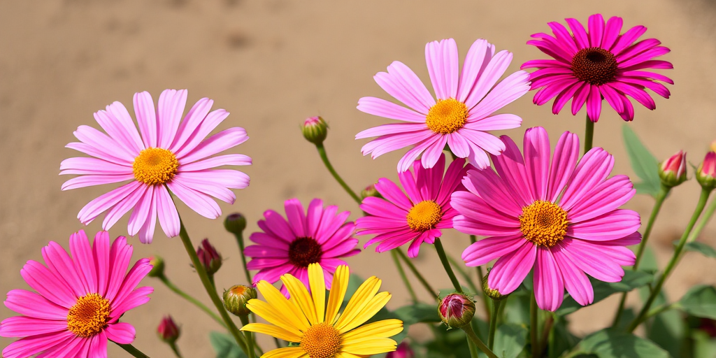 flowers with no background