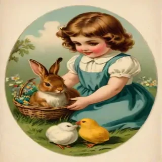 easter vintage images