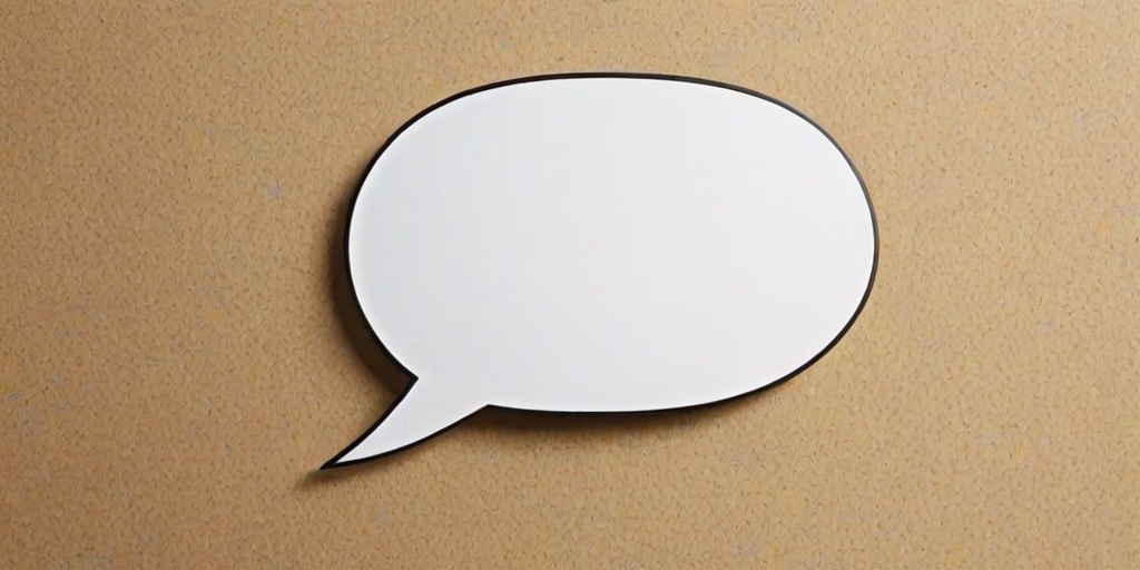 speech bubble