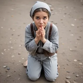 begging