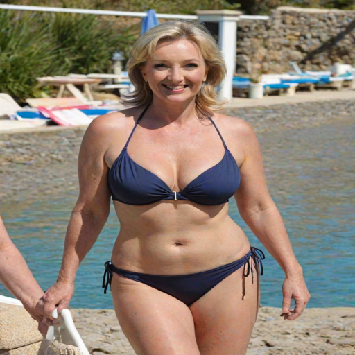 carol kirkwood in a bikini