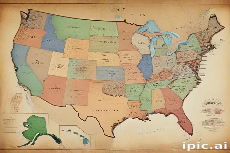 mapa usa