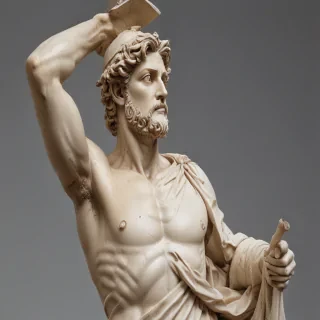 greek statue png
