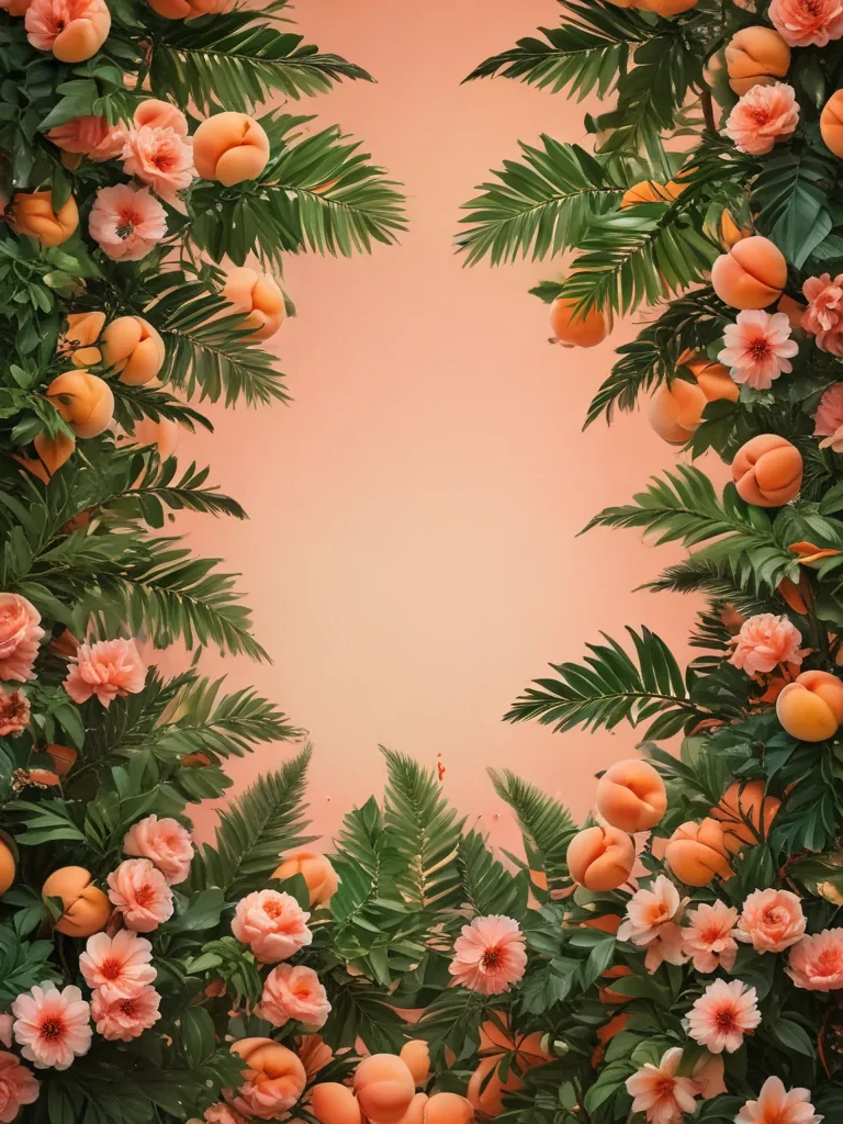 peachy backgrounds