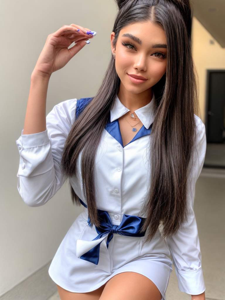 Free Ai Image Generator - High Quality and 100% Unique Images - iPic.Ai Madison  beer in maid outfit