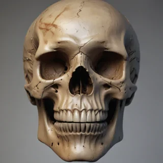 skull face png