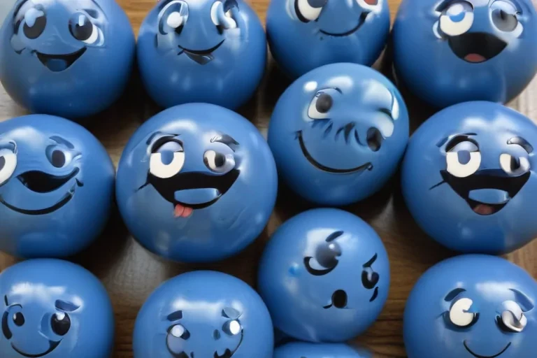 blue emoji