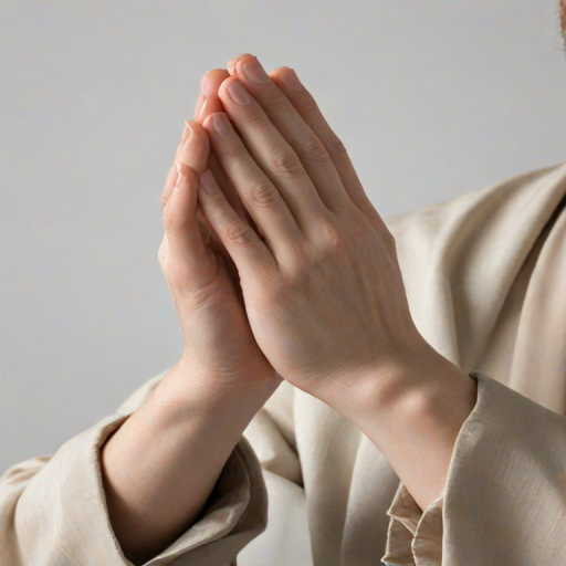 praying hands transparent background