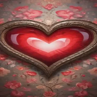heart aesthetic background