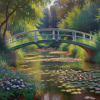 monet paintings wallpaper