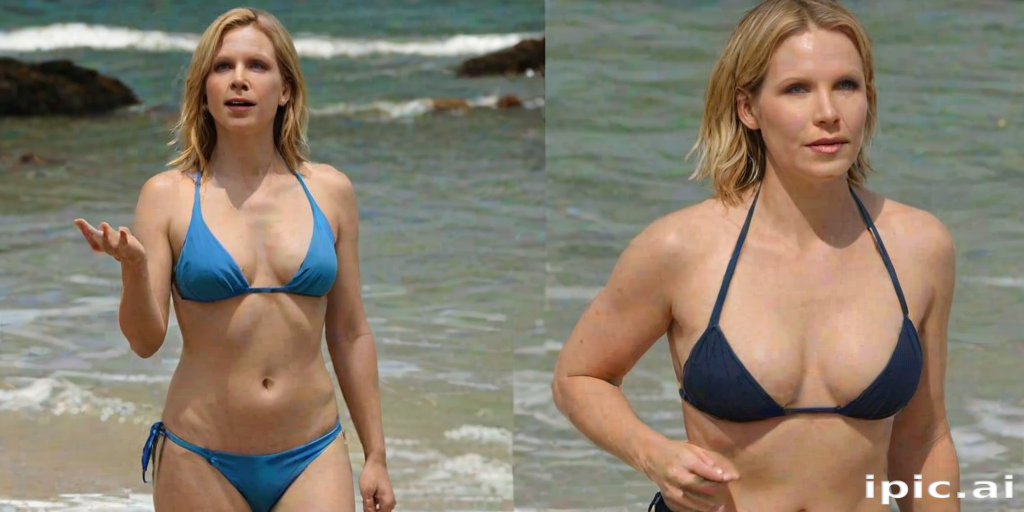 Kirsten Bell in bikini