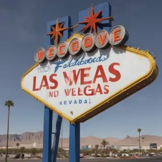 las vegas sign png