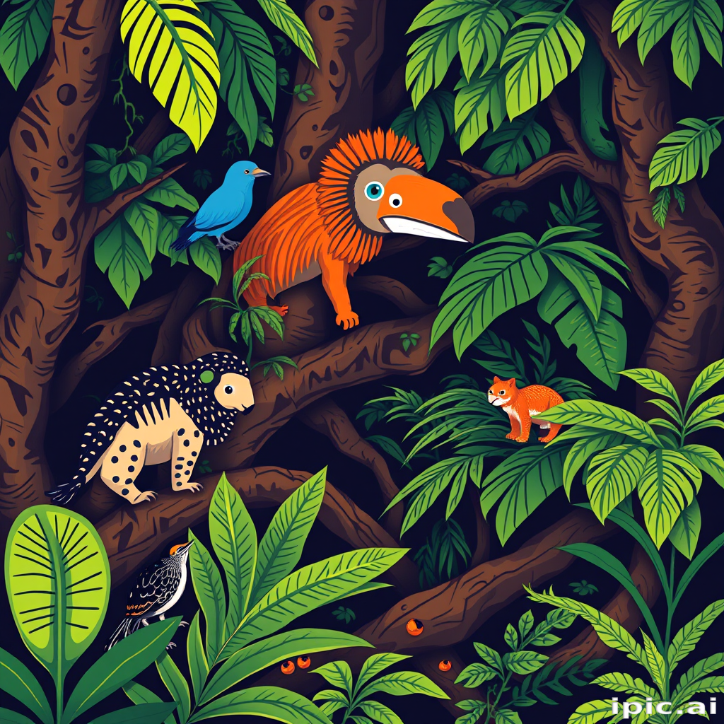 rainforest animals