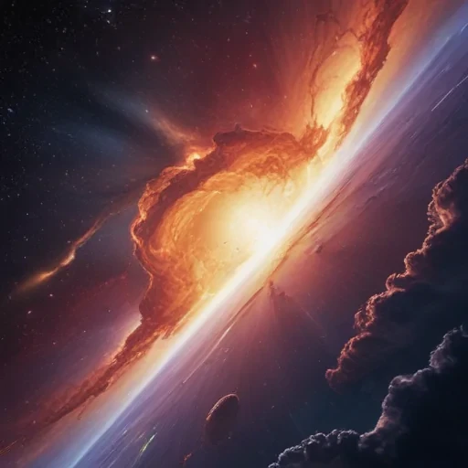 galactic background