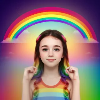 cute rainbow backgrounds