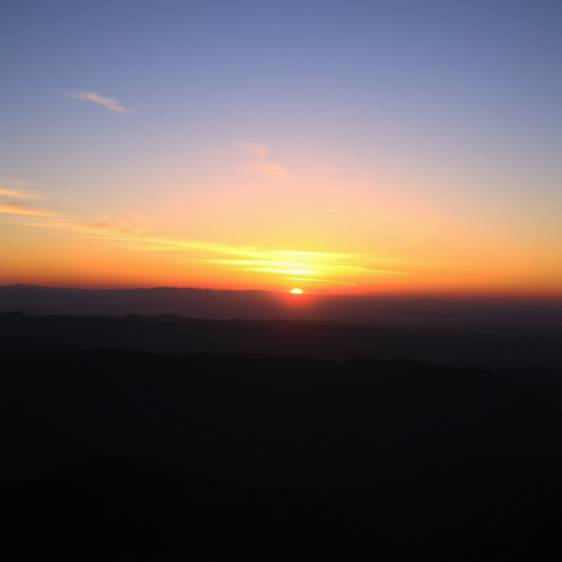 Capture a high-resolution image of a sunset over a mountain range, using a DSLR camera, 50mm lens, aperture of f/2.8, shutter speed of 1/125s, and ISO 100, with a wide-angle view to enhance depth and vibrancy in the colors.