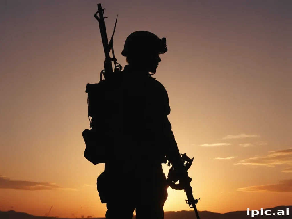 soldier silhouette