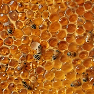 honey background