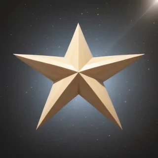 star with no background