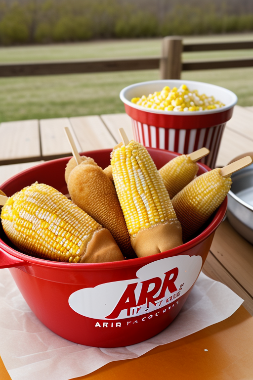 air fry corn dogs time
