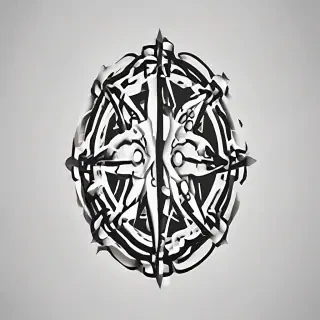 black and white png