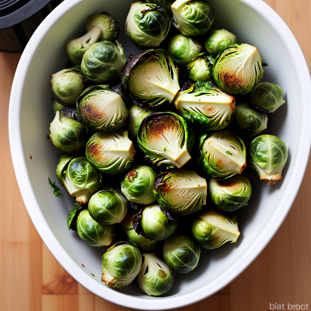 smashed brussel sprouts air fryer