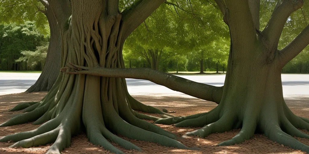 tree trunk tree