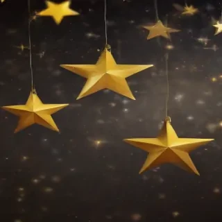 gold star background