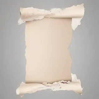 transparent ripped paper png