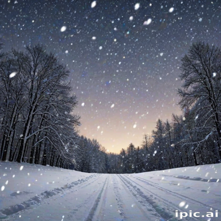 falling snow png