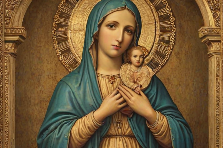 virgin mary image