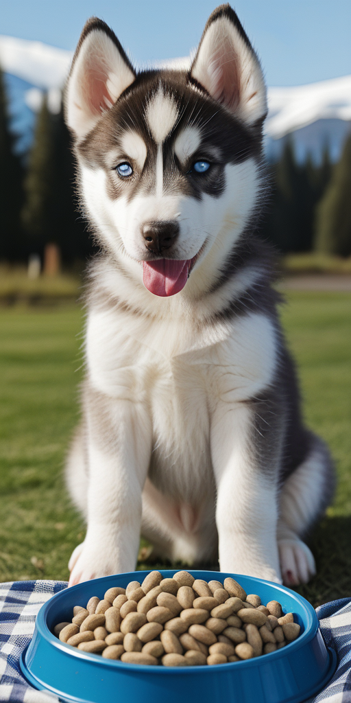 best dog food for husky puppy