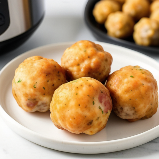 frozen sausage balls in air fryer