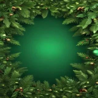 green christmas background