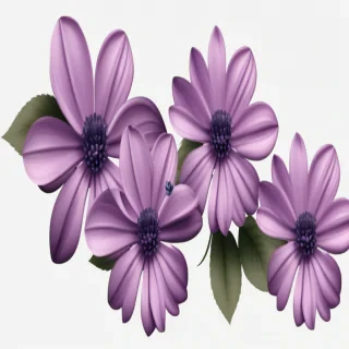 purple flowers png